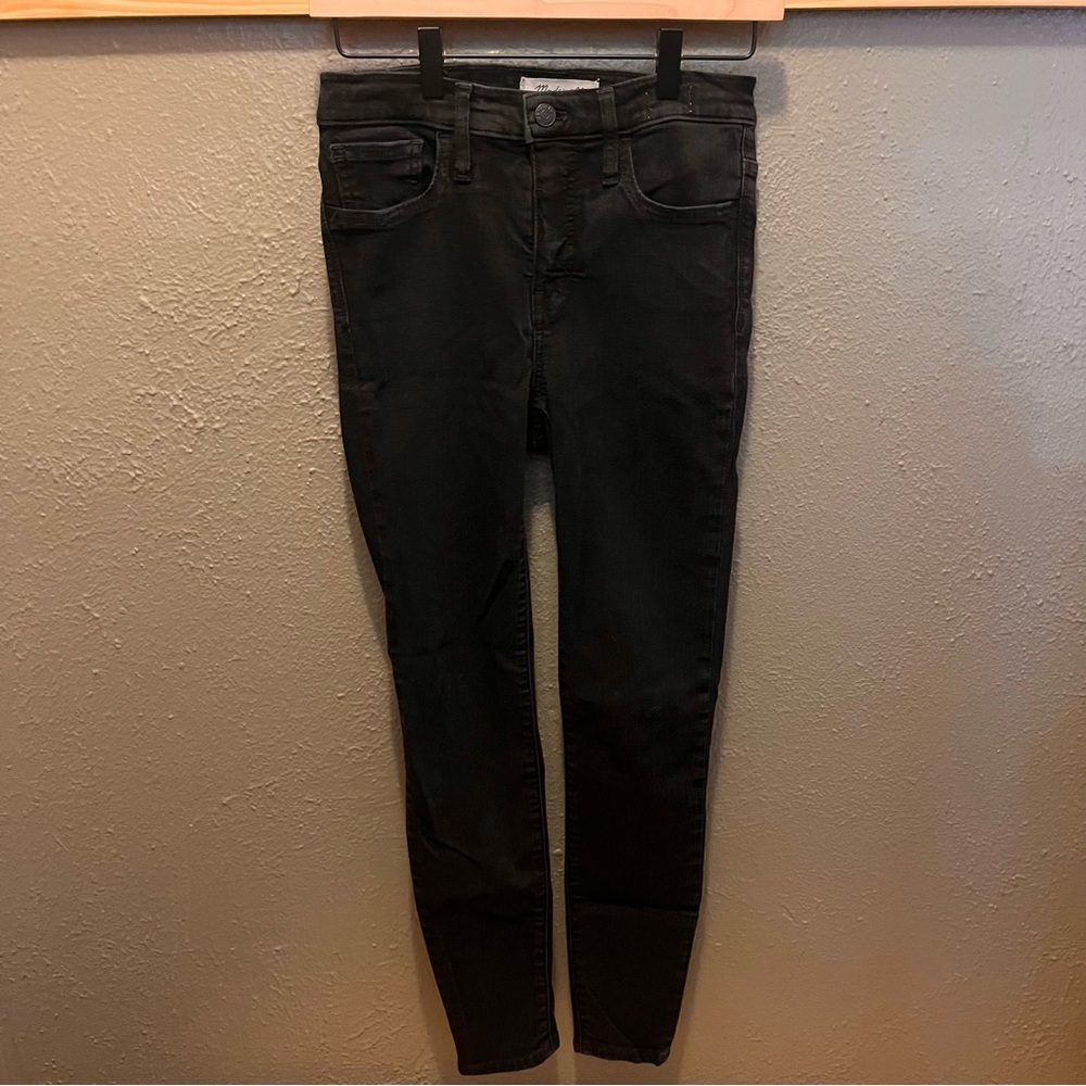Madewell Faded Black Roadtripper Skinny Jeans size 26 - Picture 2 of 8